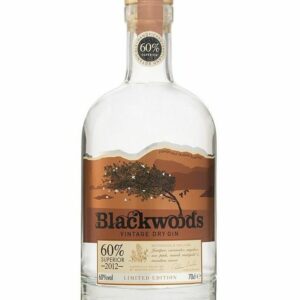 Blackwood's Vintage 2017 Dry Gin, 60% Fl 70