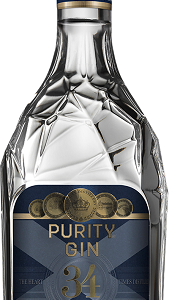 Purity 34 Nordic Navy Strength Gin, Øko 70cl.